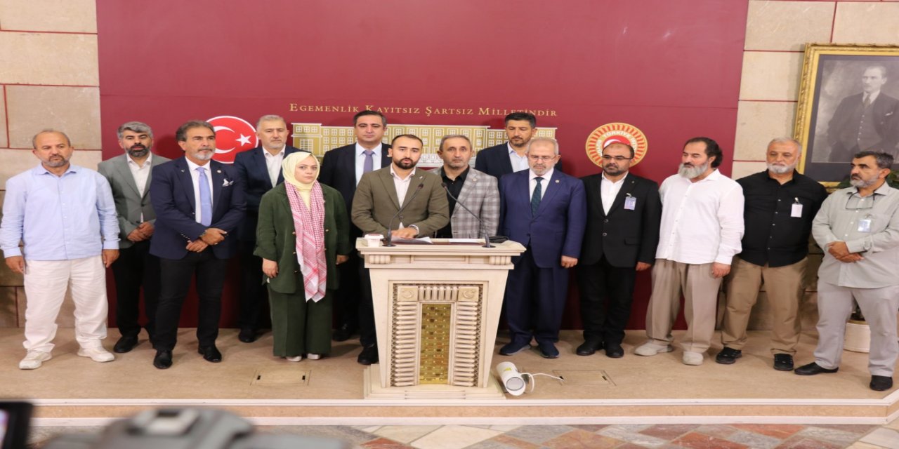 Sivil Toplum Platformlarından TBMM'de çağrı: Anadolu'dan Meclis'e Meclis'ten Gazze'ye İnsani Koridor
