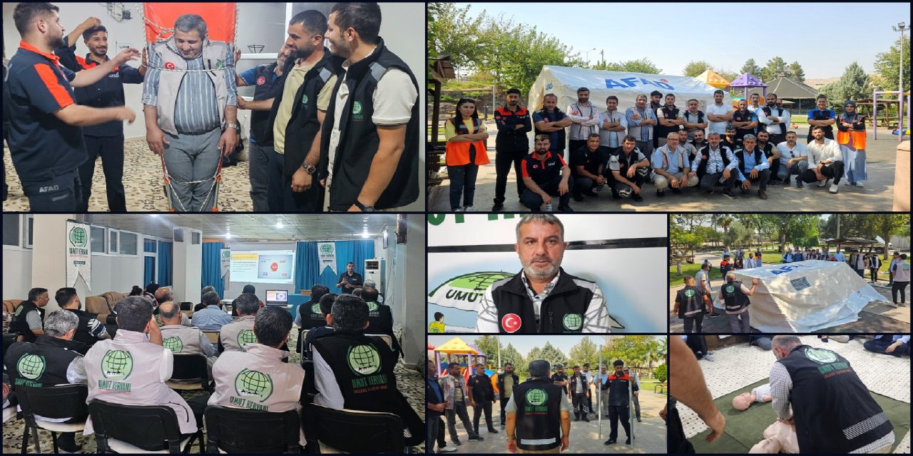 Umut Kervanı Şırnak’ta arama kurtarma ekibi kuruyor