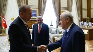 Cumhurbaşkanı Erdoğan, Bahçeli'nin tweetlerini retweetledi