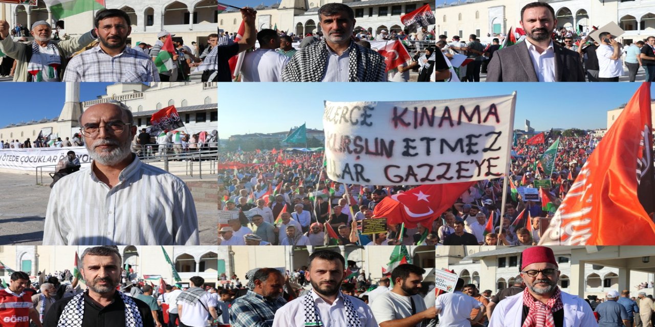 STK ve siyasi parti temsilcileri: Gazze'ye insani koridor çağrısında bulundular