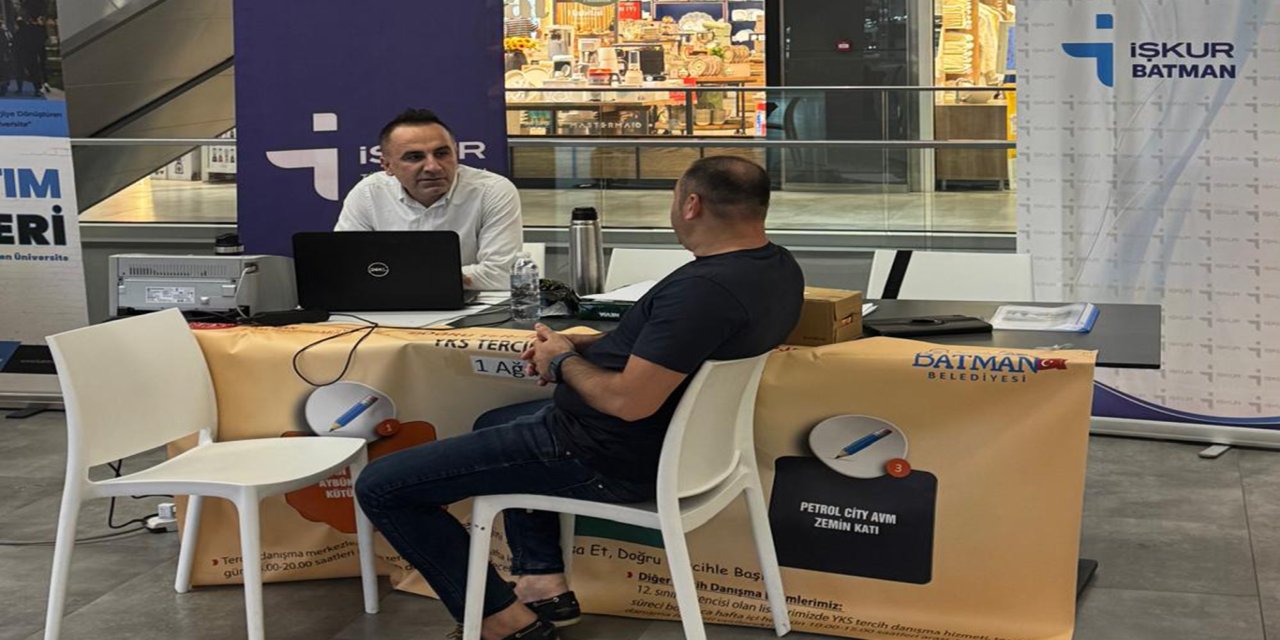 Batman'da gençlere ücretsiz tercih danışmanlığı hizmeti