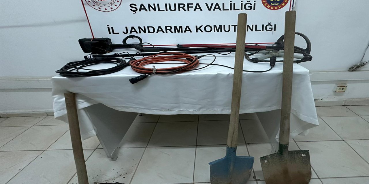 Kaçak kazı operasyonunda 4 kişi suçüstü yakalandı