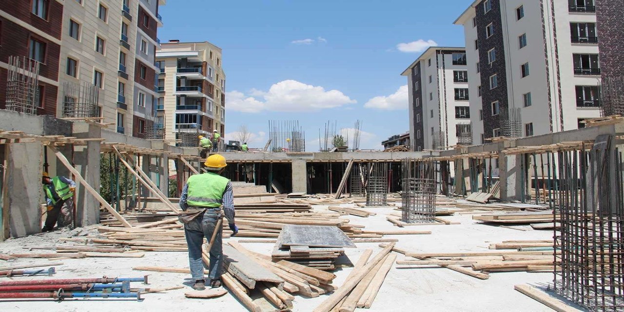 Haziranda inşaat üretim endeksi arttı