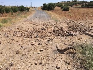 Mardin'de patlayıcı yola tuzaklandı!