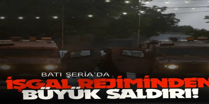 Siyonst işgalcilerin Batı Şeria saldırıları devam ediyor: 10 yaralı