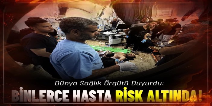DSÖ: Gazze’de sağlık krizi nedeniyle binlerce hasta kritik durumda
