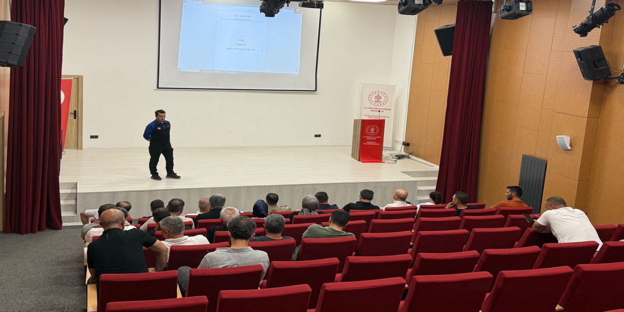 Batman'da afet hazırlık çalıştayı yapıldı