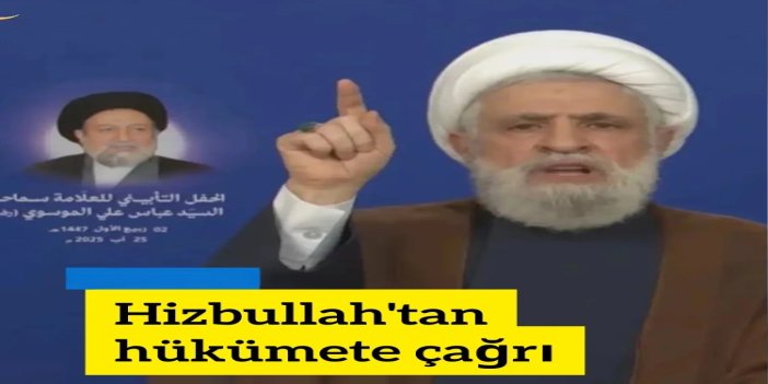 Hizbullah Genel Sekreteri Kasım'dan Lübnan hükümetine "ulusal egemenlik" çağrısı