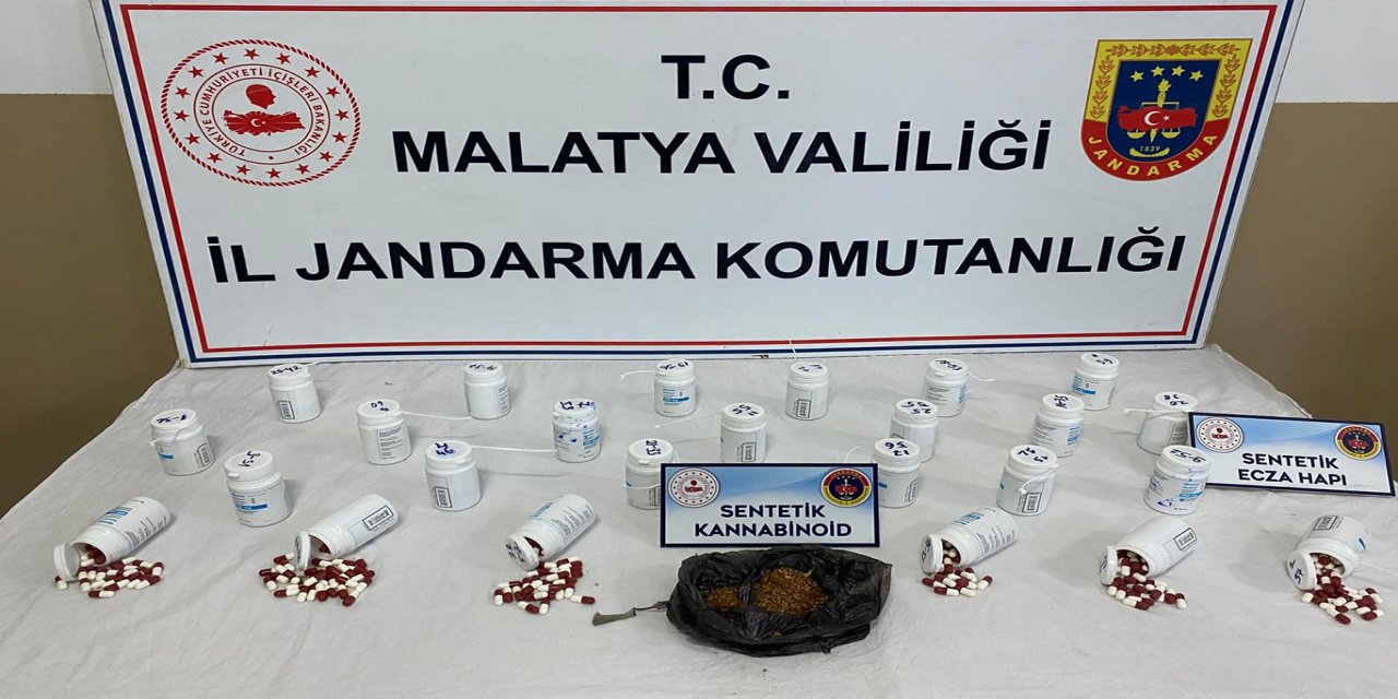 Malatya'da uyuşturucu operasyonu: 2 gözaltı