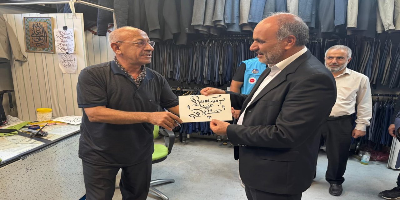 Malatya Müftülüğünden esnafa Mevlid-i Nebi ziyareti