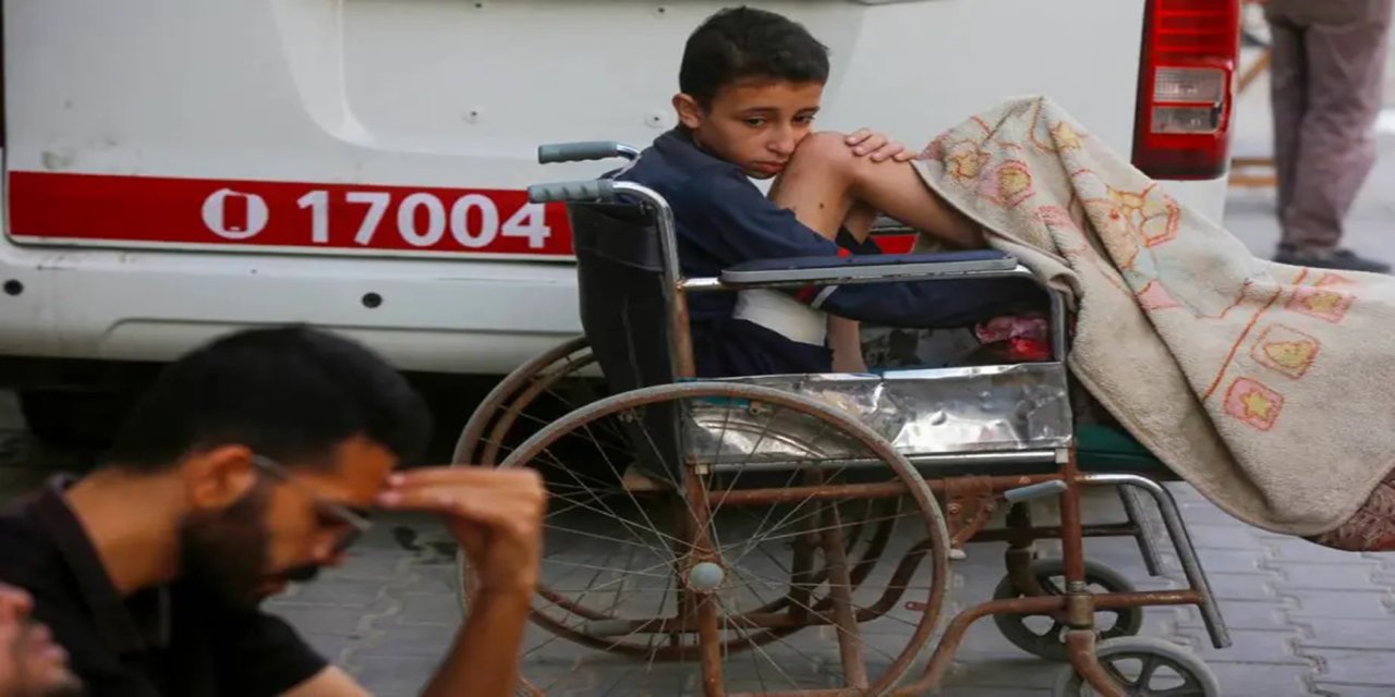 Siyonist işgalcilerin saldırıları nedeniyle Gazze'de 21 bin çocuk sakat kaldı