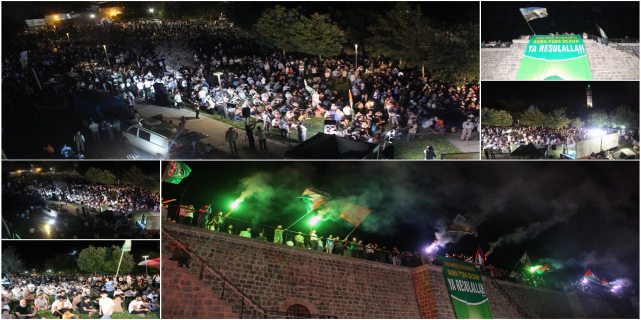 Diyarbakır'da Mevlid-i Nebi coşkusu
