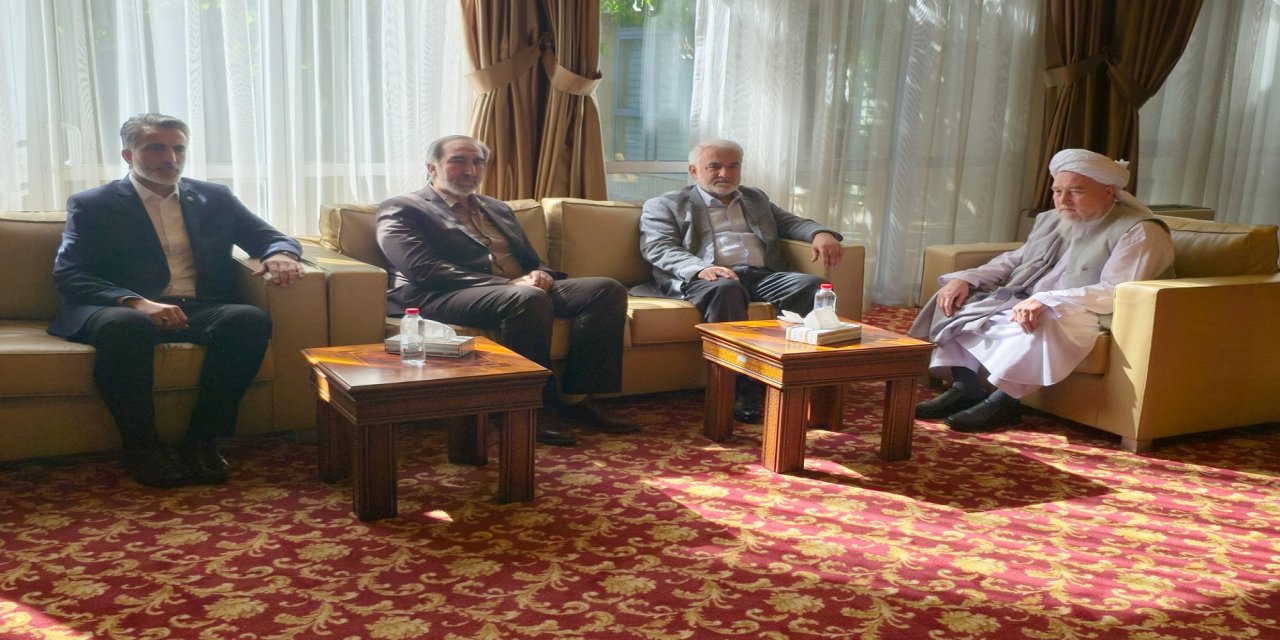 Yapıcıoğlu'ndan Afgan elçiliğe taziye ziyareti