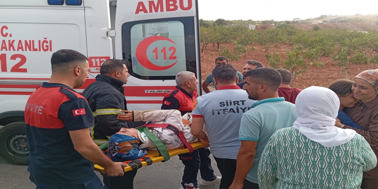 Siirt’te trafik kazası: 3’ü aynı aileden 4 kişi yaralandı