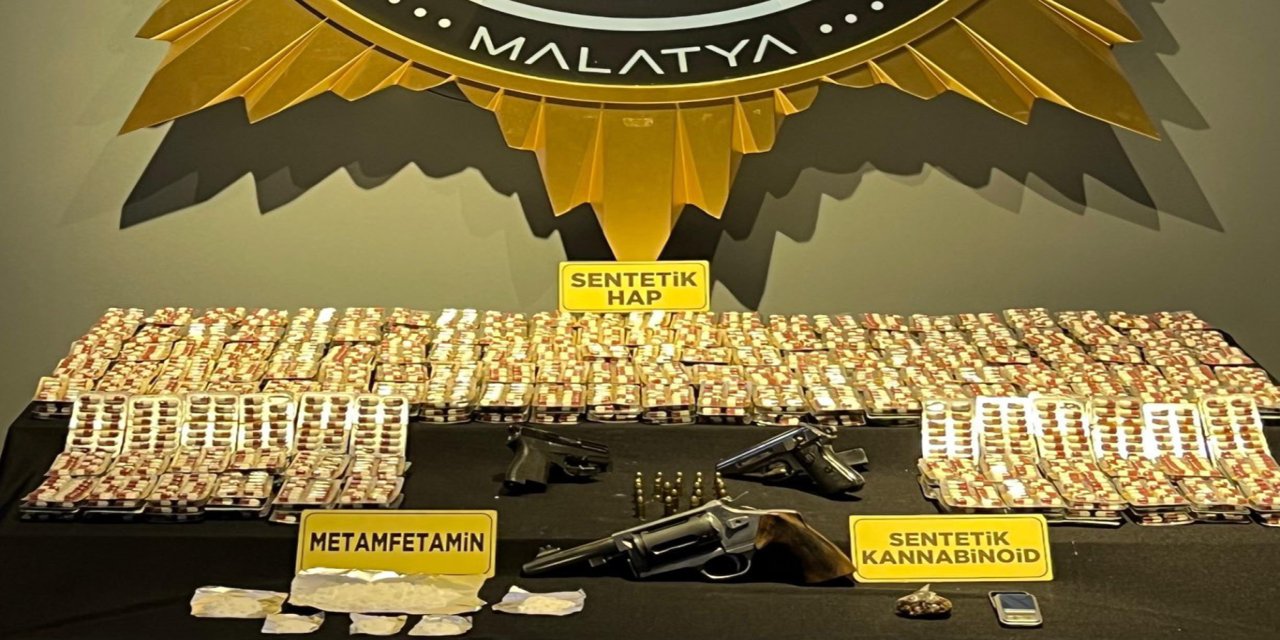 Malatya'da "torbacı" operasyonu: 3 gözaltı