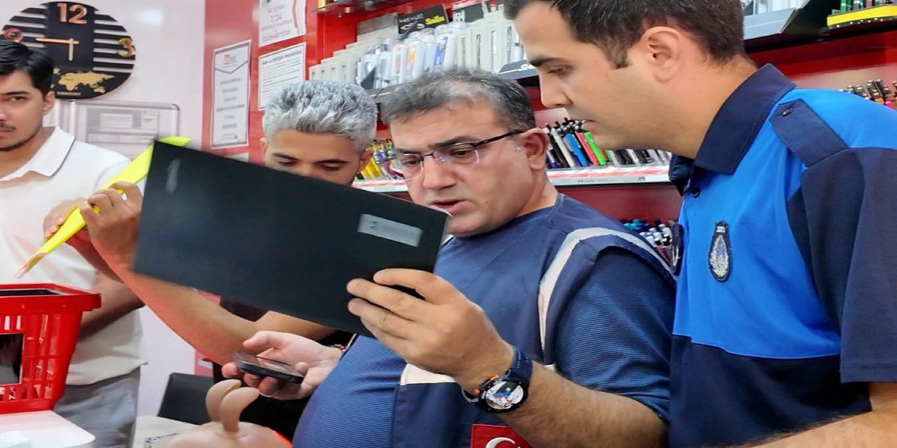 Malatya'da okul öncesi kırtasiye denetimi!