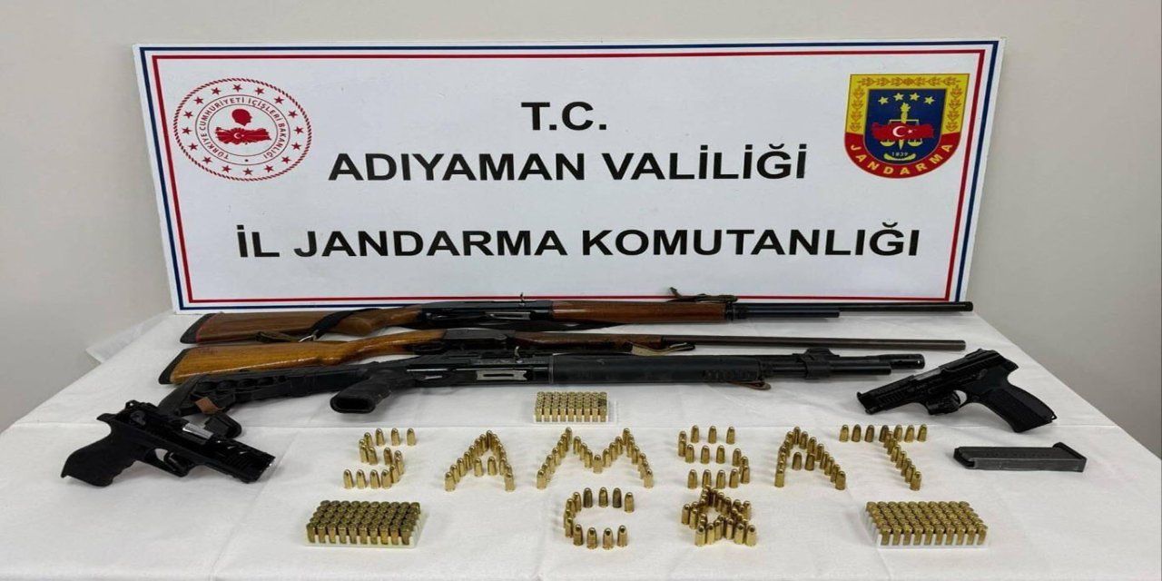 Adıyaman’da silah kaçakçılığı operasyonunda birkişi gözaltına alındı