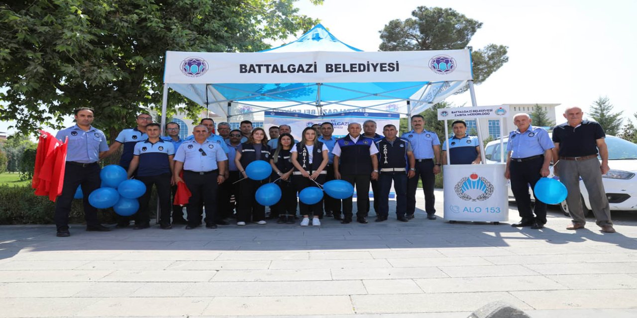 Battalgazi Belediyesinden Zabıta Haftası etkinliği