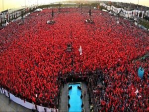 Ankara'da dev demokrasi mitingi