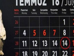 Takvimdeki ’15 Temmuz hatasına’ soruşturma