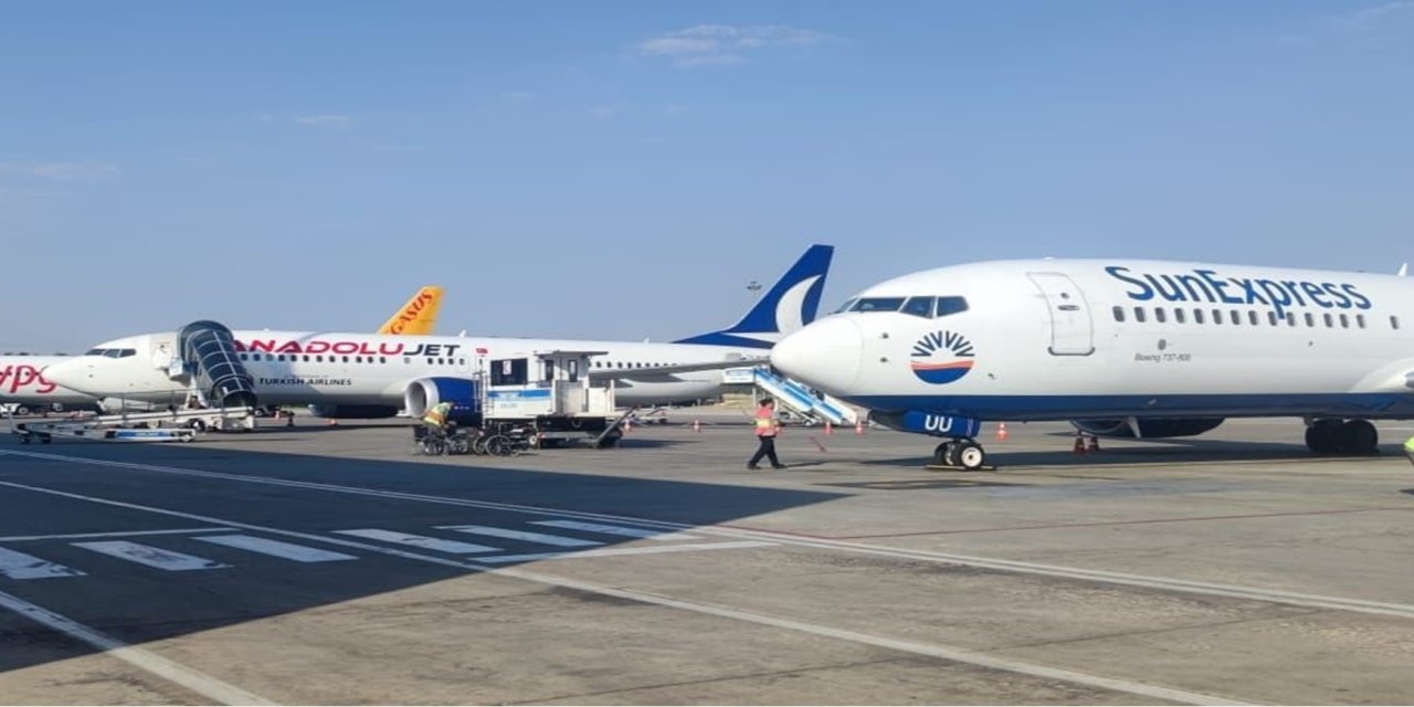 Malatya Havalimanı'nda son 8 ayda 561 bin 397 yolcuya hizmet verildi