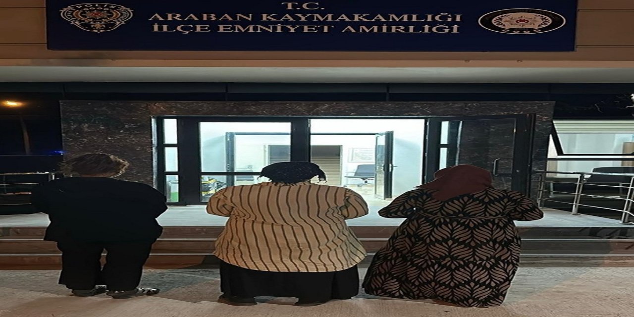 Gaziantep'te hırsızlık yapan 3 kişi yakalandı