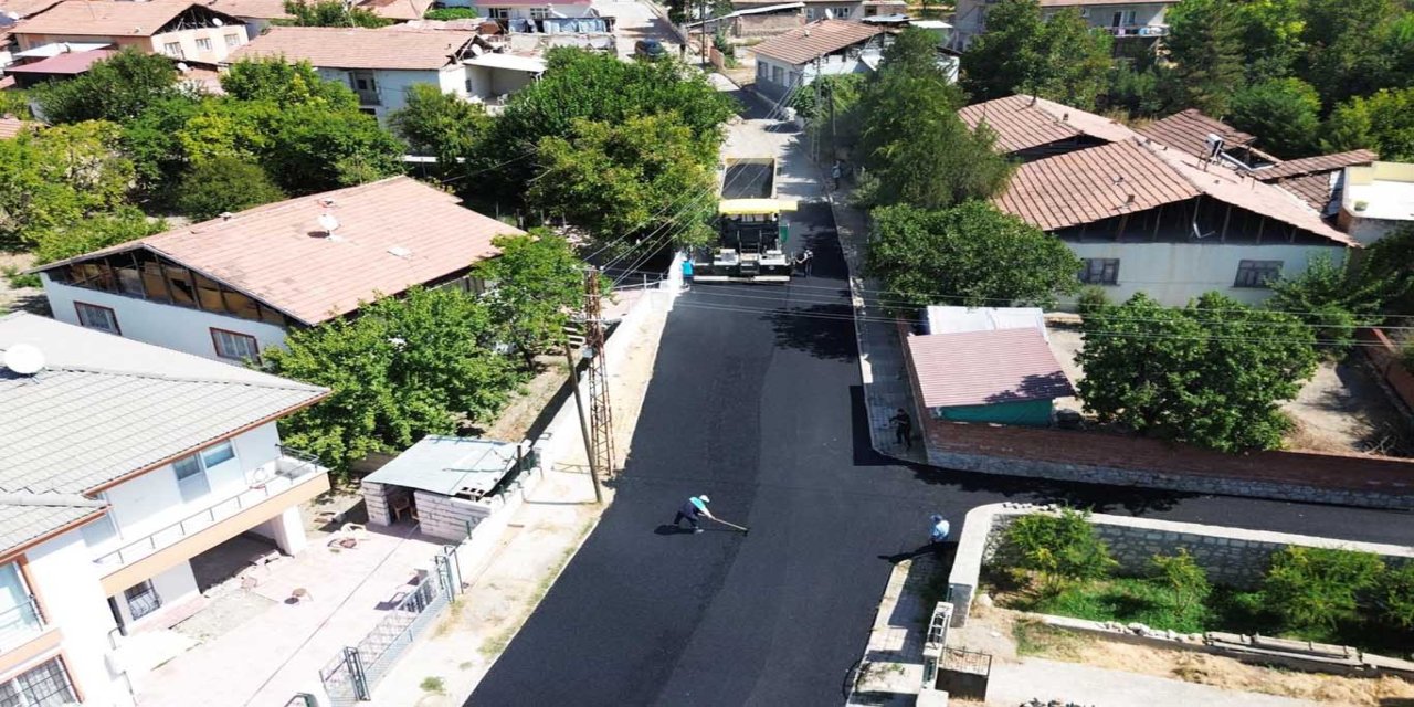 Battalgazi Belediyesinden asfalt çalışması