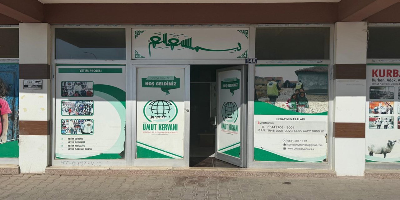 Umut Kervanı Konya'da onlarca aileye yardımda bulundu