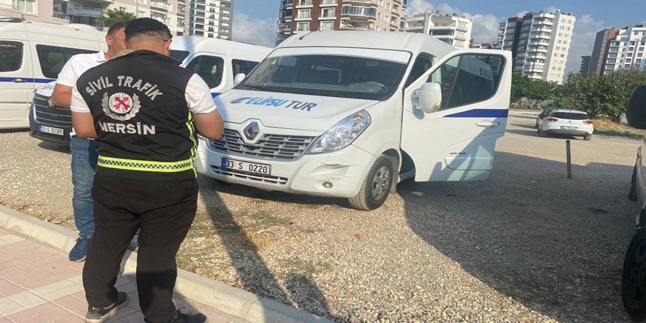 Mersin'de servis araçları mercek altında