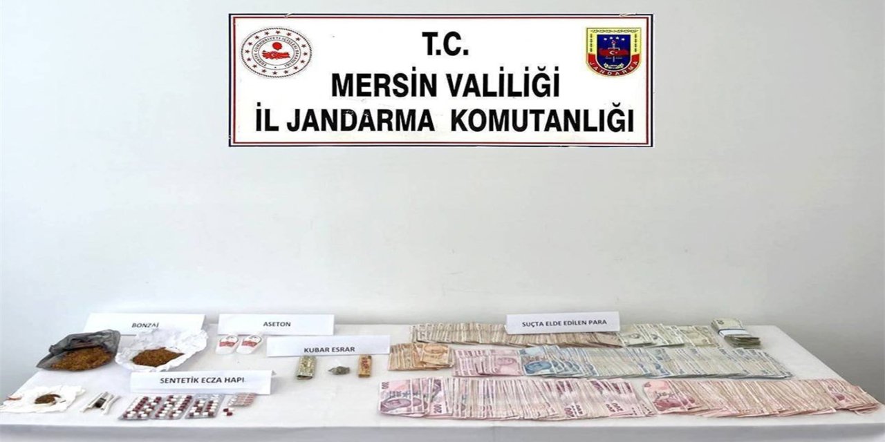Mersin'de uyuşturucu operasyonu: 4 gözaltı