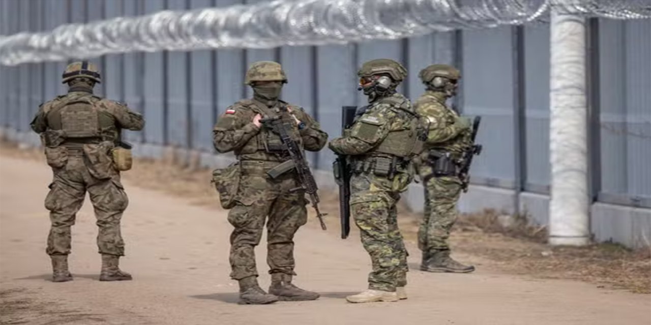 Polonya doğu sınırına 40 bin asker yığıyor