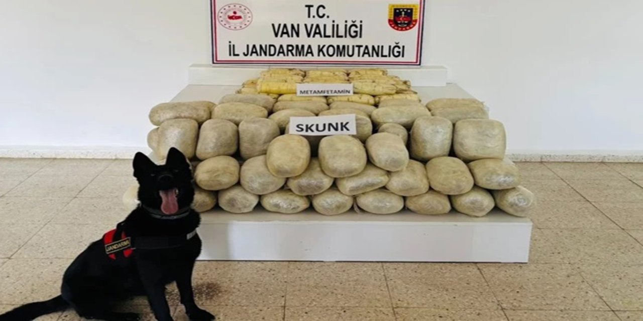 Van'da 106 kilogram uyuşturucu ele geçirildi
