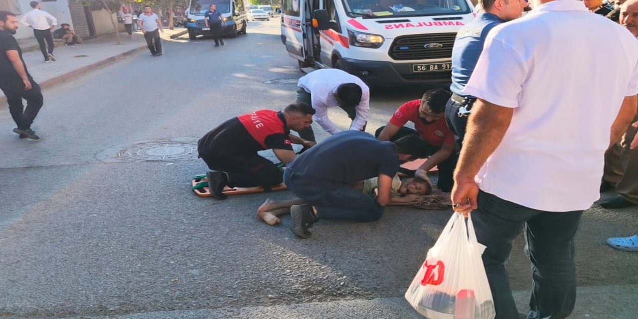 Siirt'te aracın çarptığı küçük çocuk yaralandı