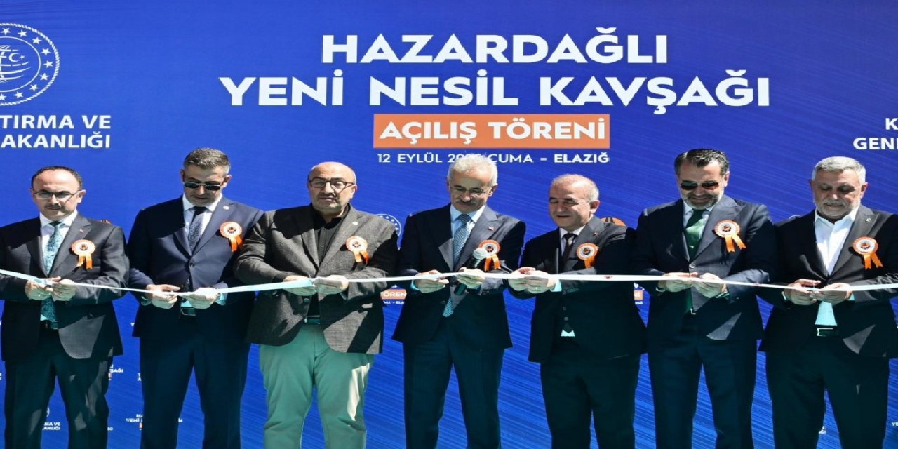 Elazığ Hazardağlı Yeni Nesil Kavşağı hizmete açıldı
