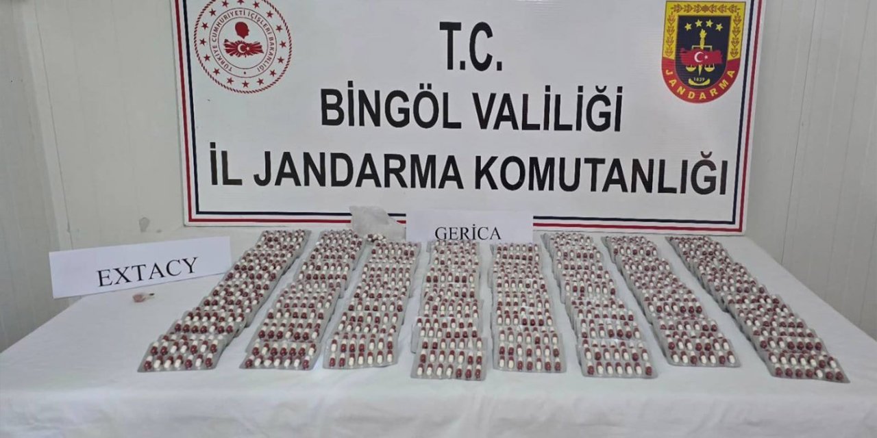 Bingöl’de uyuşturucu hap ele geçirildi: 2 kişi tutuklandı