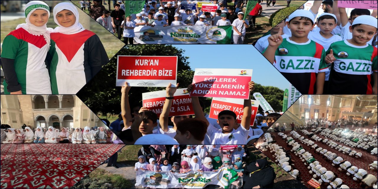 Adana'da "Hayat Namazla Güzeldir" etkinliğinin final programı yapıldı