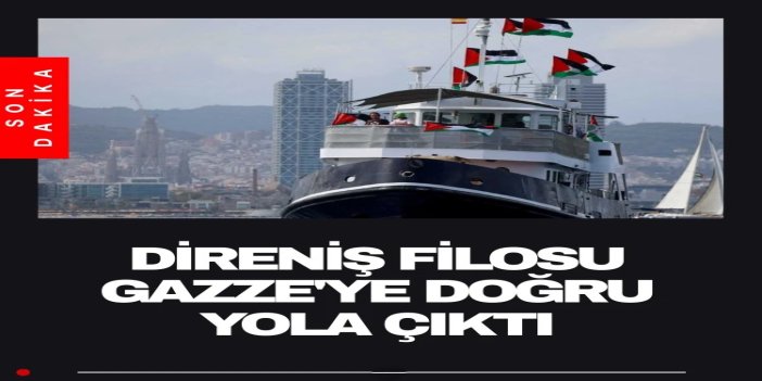 Direniş Filosu Tunus'tan Gazze'ye yola çıktı