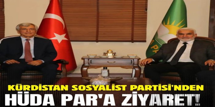 Kürdistan Sosyalist Partisi'nden HÜDA PAR'a ziyaret