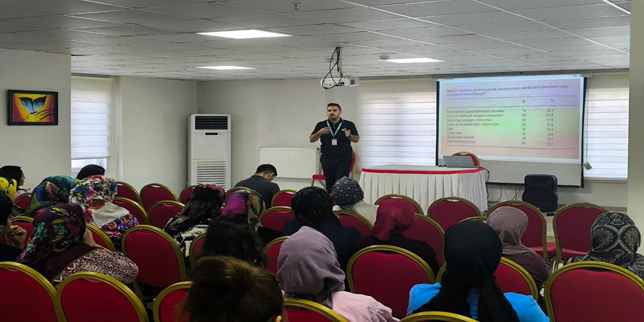 Batman'da ruh sağlığı eğitimi verildi