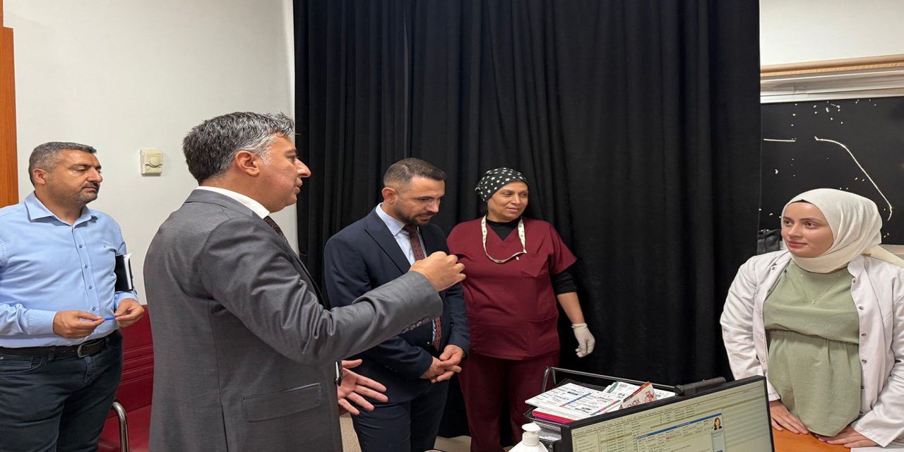 İl Sağlık Müdürü Solmaz: Amacımız sağlık hizmetlerini hızlı ve güvenilir sunmak