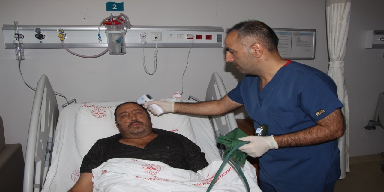 Mardin'de 6 kiloluk dev böbrek ameliyatla alındı