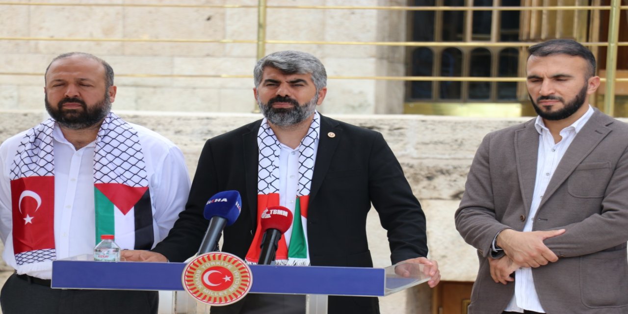 HÜDA PAR Milletvekili Dinç: Tüm dünya ülkeleri Sumud Filosu'nu koruyacaklarına dair beyanatta bulunmalıdır