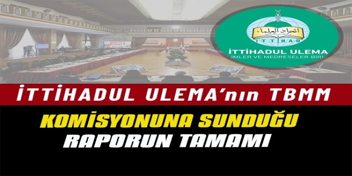 İTTİHAD, Terörsüz Türkiye Komisyonu'yla raporunu paylaştı: Hak, adalet ve kardeşlik temelinde çözüm...