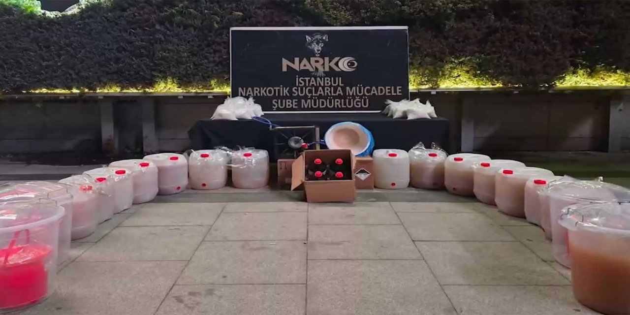 İstanbul'da 442 kilo metamfetamin ele geçirildi