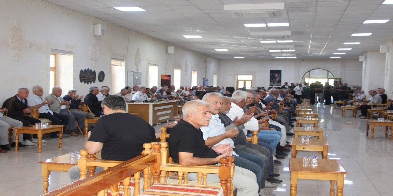Mardin’de taziye yemeği parası Gazze'ye gönderildi