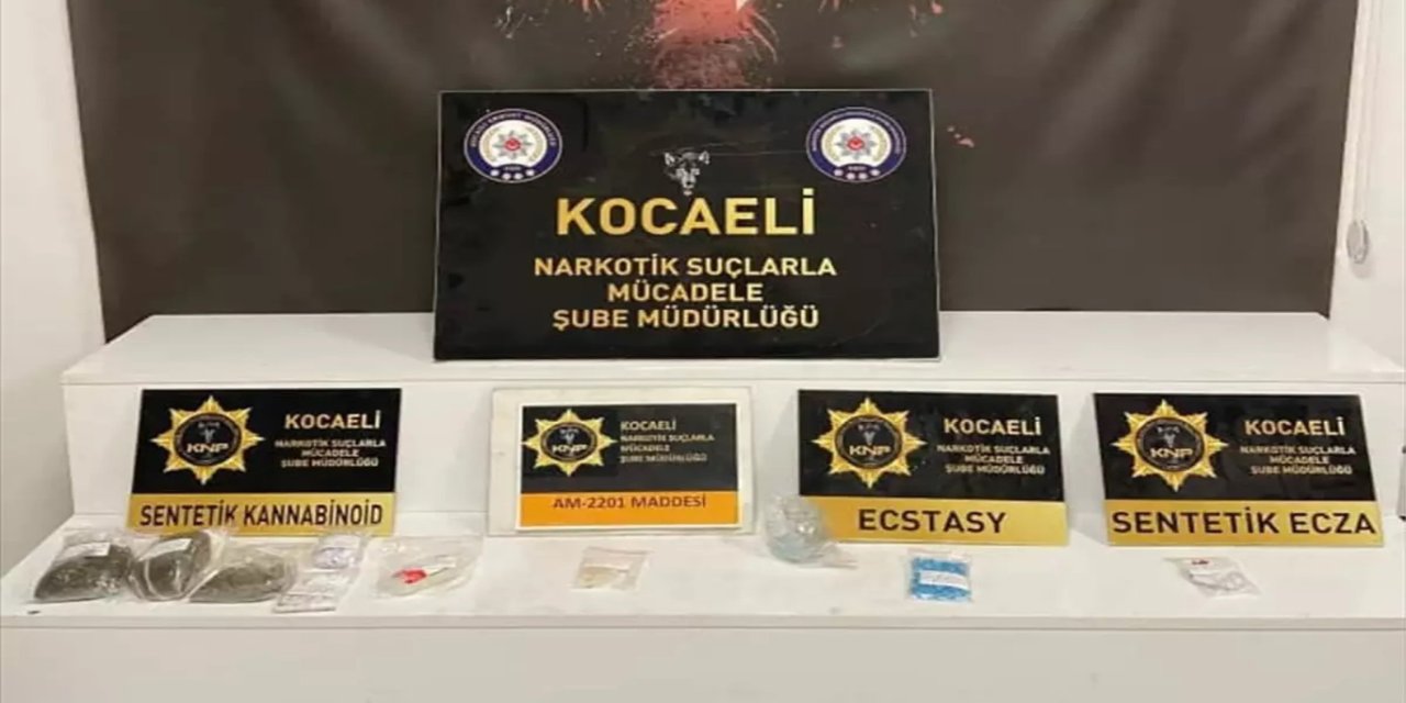 Kocaeli'de uyuşturucu operasyonu: 5 tutuklama