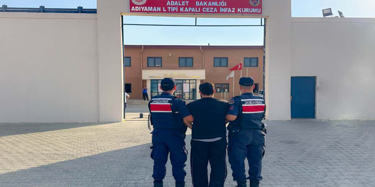 Adıyaman'da kesinleşmiş hapis cezası bulunan şahıs yakalandı