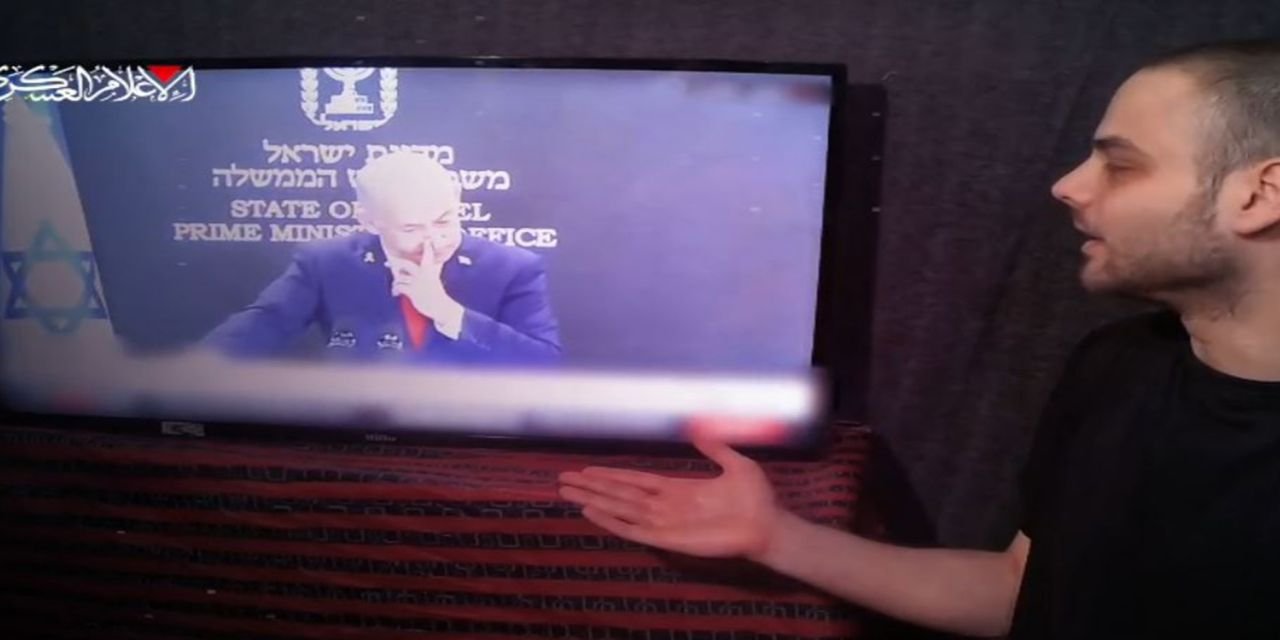 Gazze'deki siyonist esirden Netanyahu'ya tepki