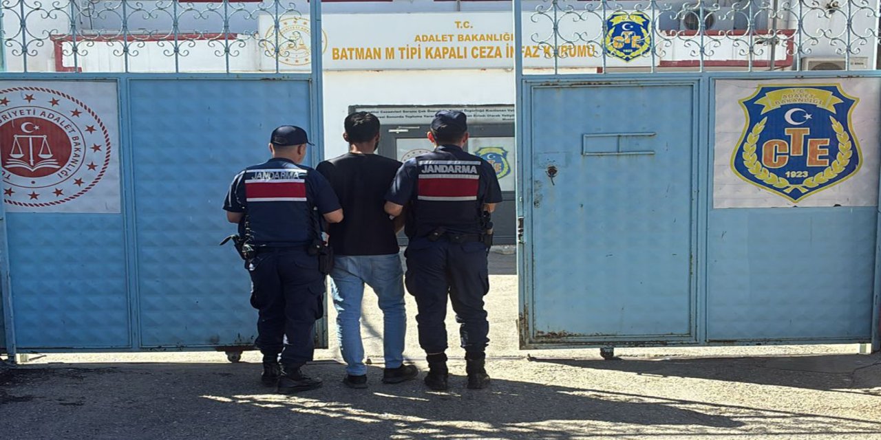 Batman'da 27 yıl hapis cezası bulunan firari yakalandı