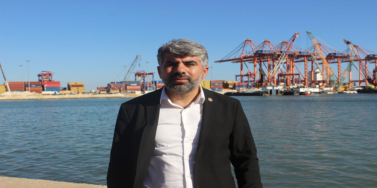 HÜDA PAR Mersin Milletvekili Dinç: Sumud Filosu Gazze'ye umudu taşıyor